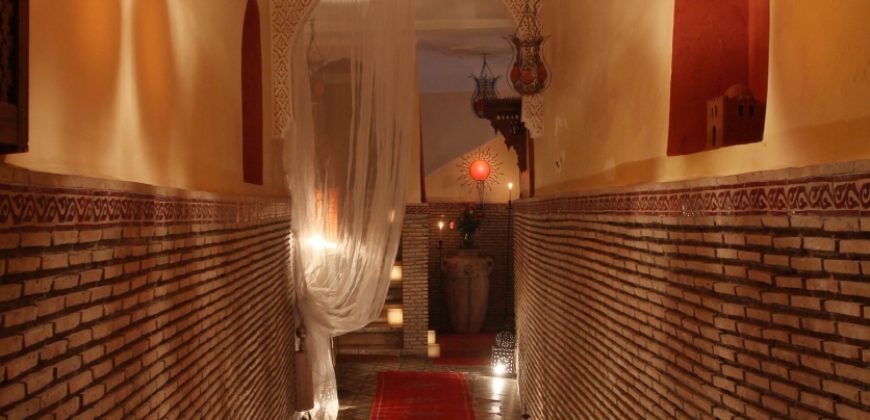Un riad marocain traditionnel