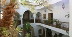 Un Riad est situé en pleine médina de Marrakech