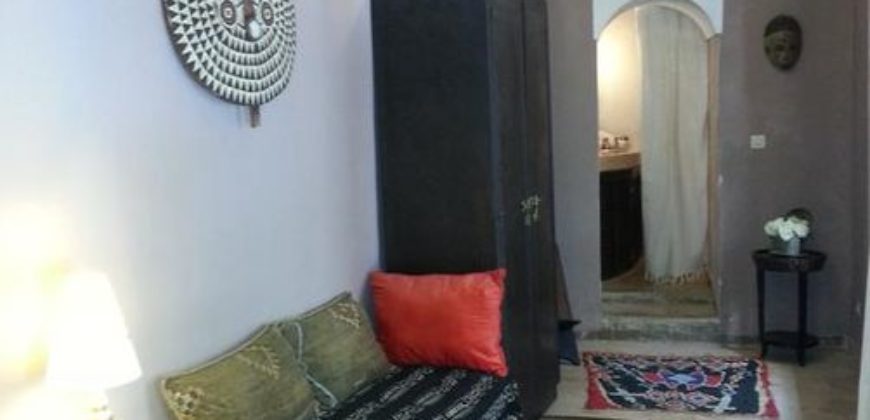 Riad très bien meublé à la médina de Marrakech