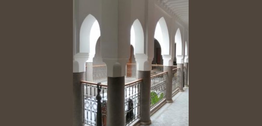 Riad Meublée Avec Piscine en vente Marrakech-Médina