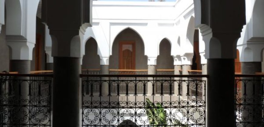 Riad Meublée Avec Piscine en vente Marrakech-Médina