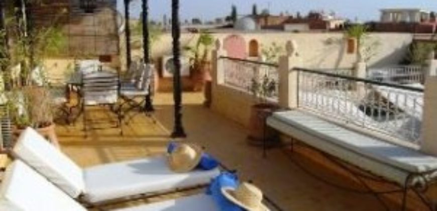 Riad typiquement marocain  Situé au cœur de la Médina à Marrakech