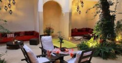 fabuleux Riad en vente au coeur Bab Aylan-Marrakech.