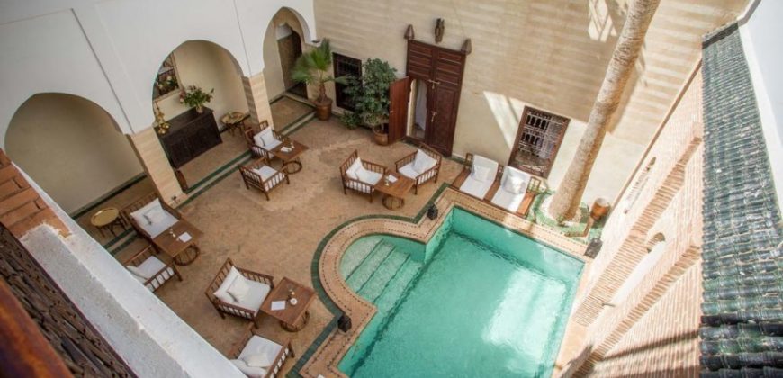 joli riad en vente meublé à Kasba-Marrakech