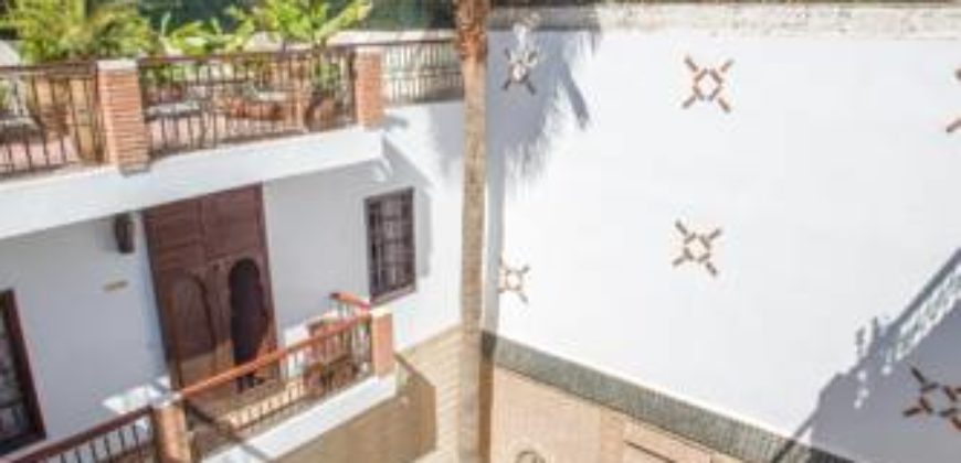 joli riad en vente meublé à Kasba-Marrakech