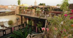 splendide  riad est situé dans l’un des endroits les plus préféré pour les visiteurs du Marrakech