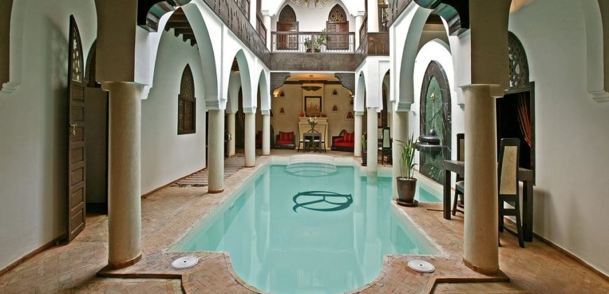 élégant Riad au cœur de la médina de Marrakech