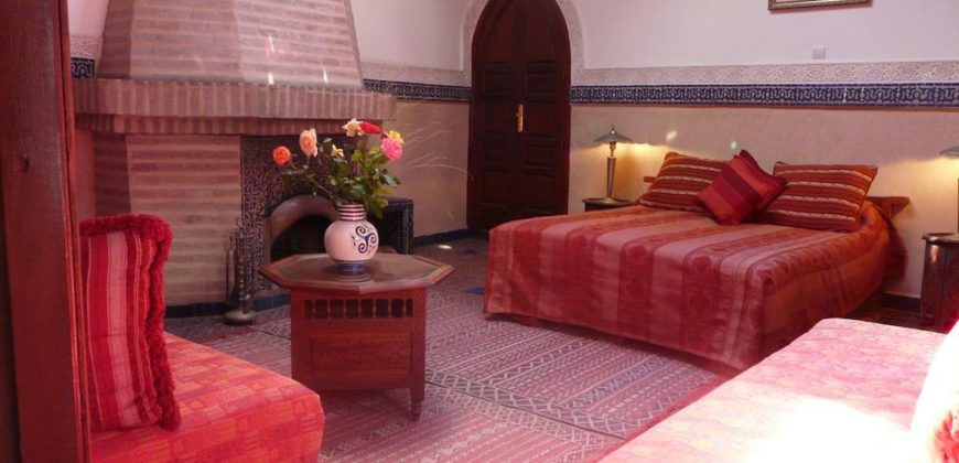 élégant Riad est situe au cœur de la Médina-Marrakech