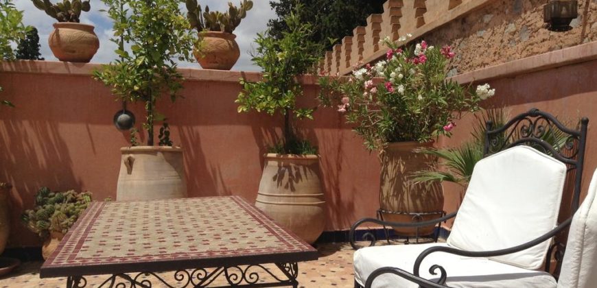 élégant Riad est situe au cœur de la Médina-Marrakech