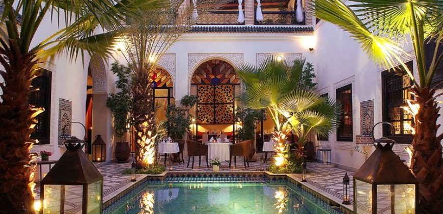 Riad meublé situé au Riad Zitoun Lakdim -Marrakech