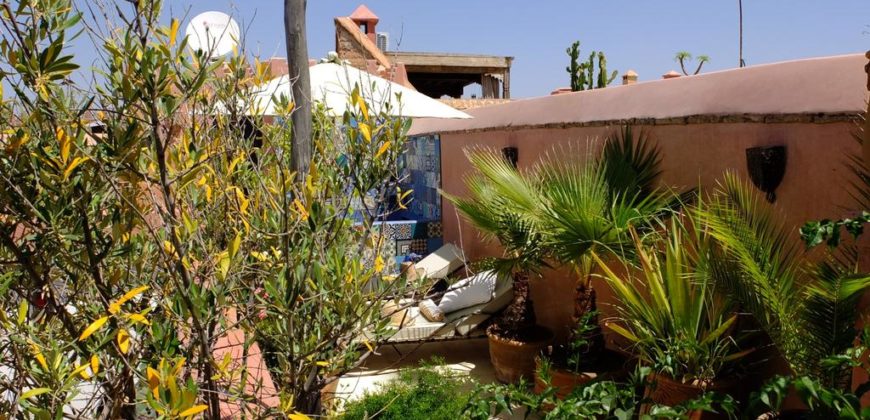 Riad Maison d’hôtes pour la vente à la Médina de Marrakech