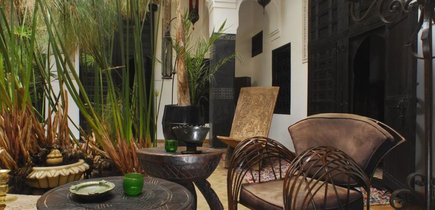 Riad Maison d’hôtes pour la vente à la Médina de Marrakech