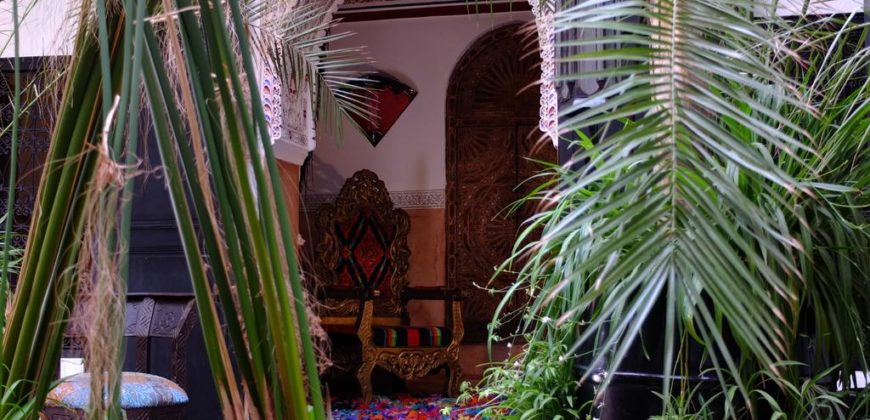 Riad Maison d’hôtes pour la vente à la Médina de Marrakech