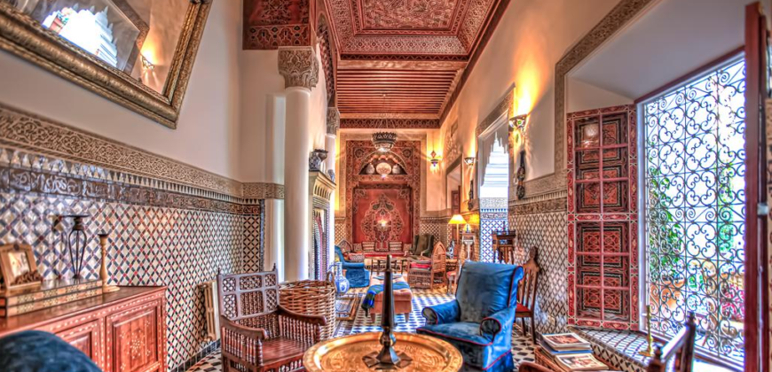 grand Riad est implanté dans la médina de Marrakech