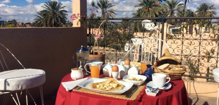 charmant Riad dans une des fameuses ruelles de la Médina-Marrakech