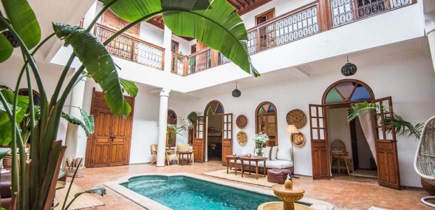 charmant Riad en vente à la Médina de Marrakech