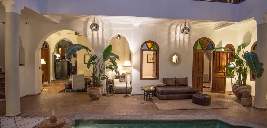 charmant Riad en vente à la Médina de Marrakech