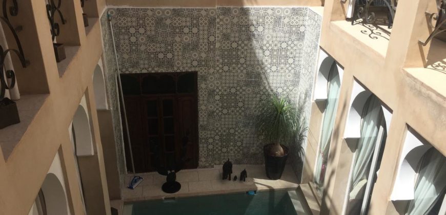 Riad meublé en vente à la Médina de Marrakech