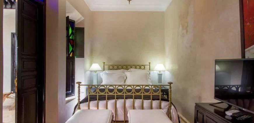 Riad traditionnel et prestigieux en vente à la Médina de Marrakech