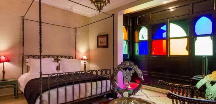 Riad traditionnel et prestigieux en vente à la Médina de Marrakech