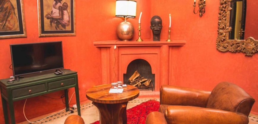 Riad traditionnel et prestigieux en vente à la Médina de Marrakech