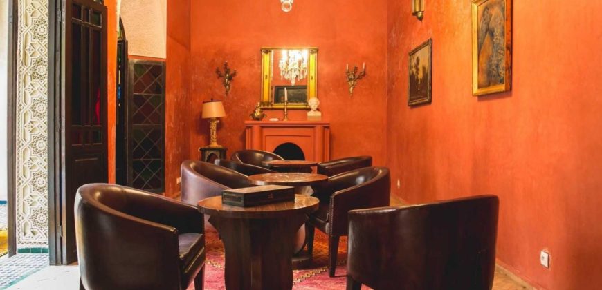 Riad traditionnel et prestigieux en vente à la Médina de Marrakech