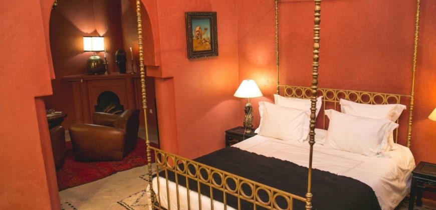 Riad traditionnel et prestigieux en vente à la Médina de Marrakech