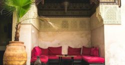 Riad traditionnel et prestigieux en vente à la Médina de Marrakech