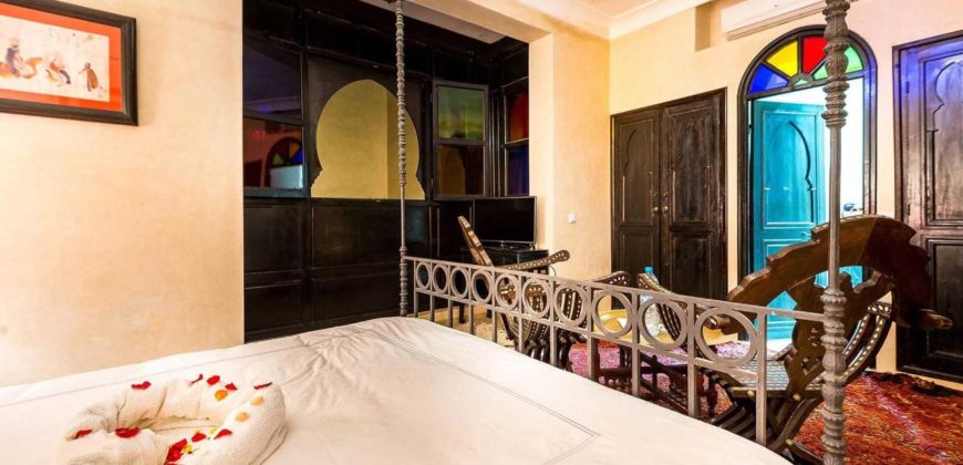 Riad traditionnel et prestigieux en vente à la Médina de Marrakech