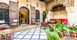 Riad traditionnel et prestigieux en vente à la Médina de Marrakech