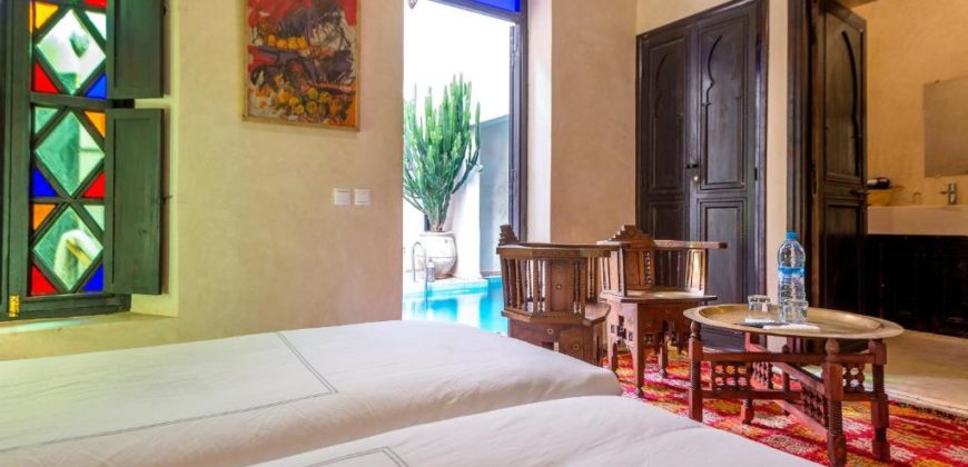 Riad traditionnel et prestigieux en vente à la Médina de Marrakech