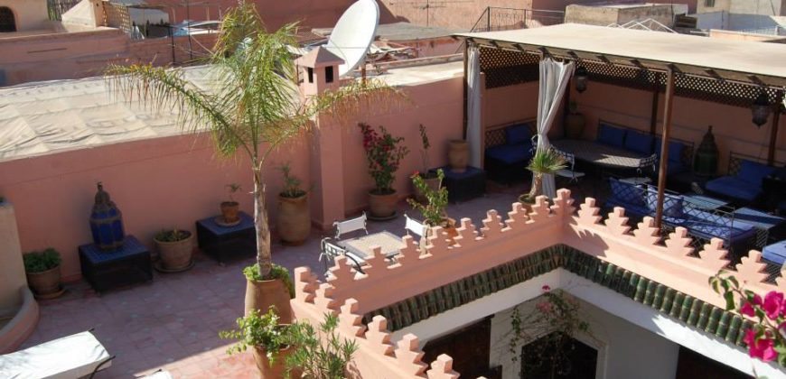 Un Riad en plein cœur des célèbres Souks de Marrakech