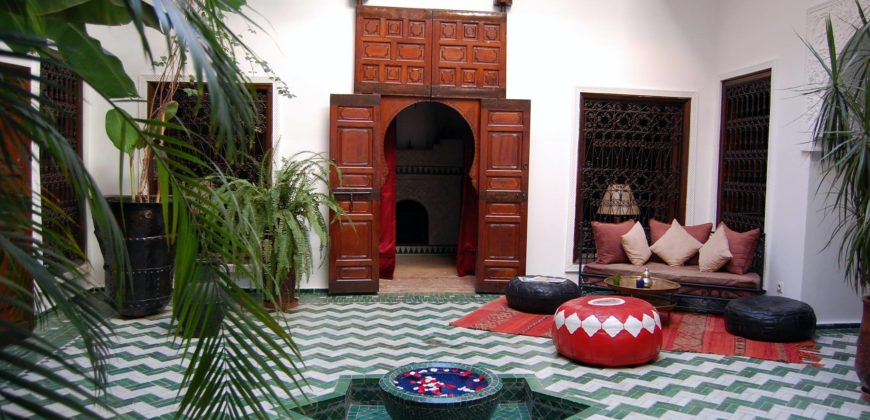 Un Riad en plein cœur des célèbres Souks de Marrakech