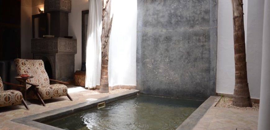 Un Riad en activité exposée à la vente  Marrakech- Médina