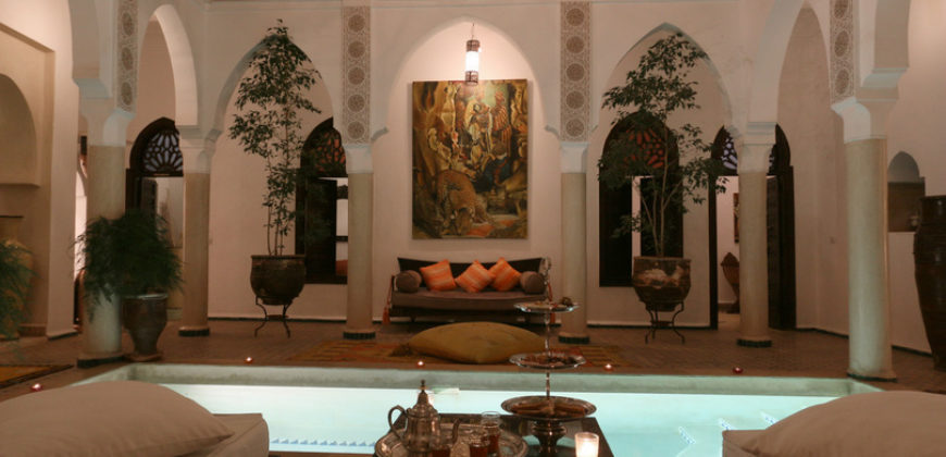 Riad authentique à la Médina de Marrakech