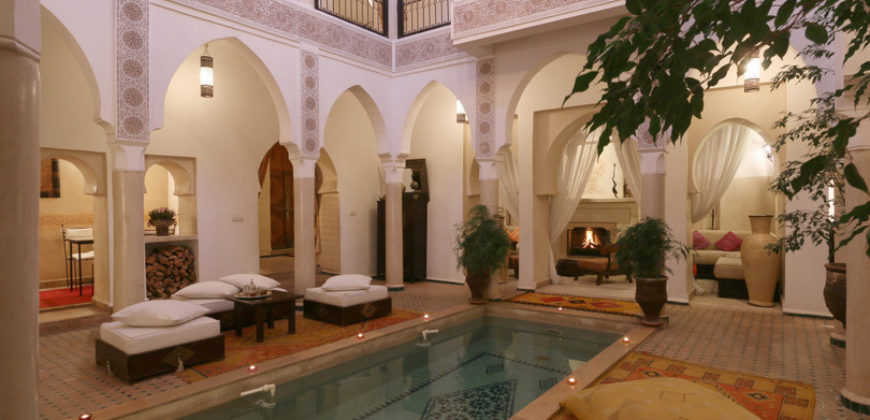 Riad authentique à la Médina de Marrakech