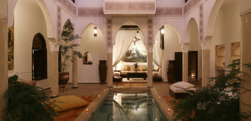 Riad authentique à la Médina de Marrakech