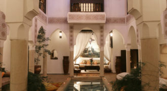Riad authentique à la Médina de Marrakech