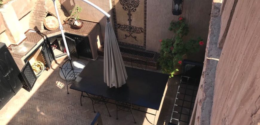 Un Riad en vente Marrakech-Médina