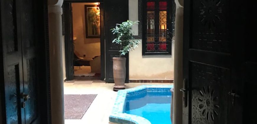 Un Riad en vente Marrakech-Médina