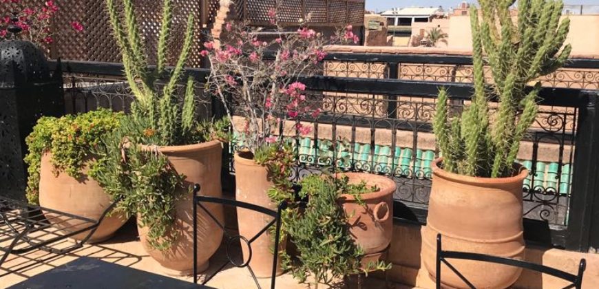 Un Riad en vente Marrakech-Médina