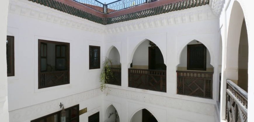 Un très beau Riad meublé à la Médina de Marrakech