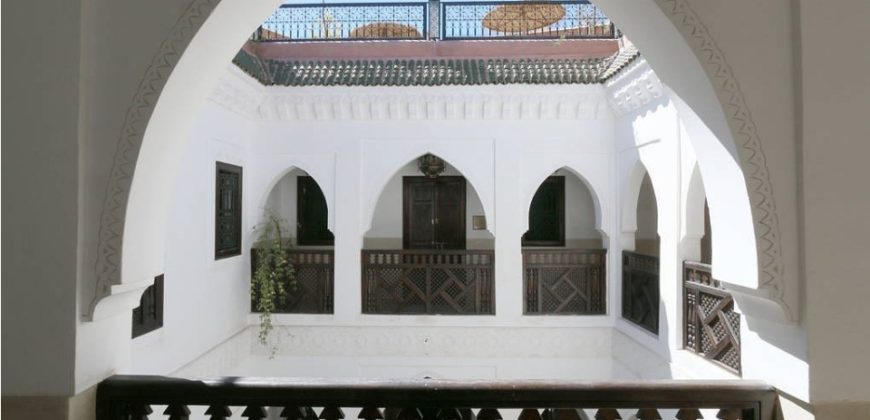 Un très beau Riad meublé à la Médina de Marrakech