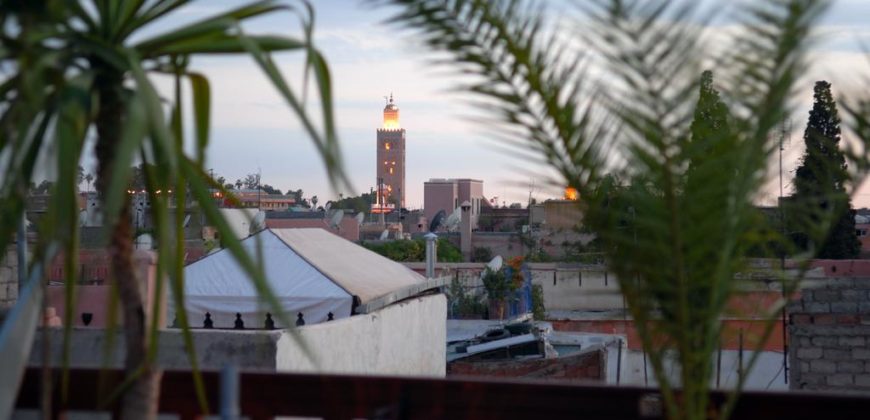 un luxueux Riad  meublé en vente  à la Médina de Marrrakech