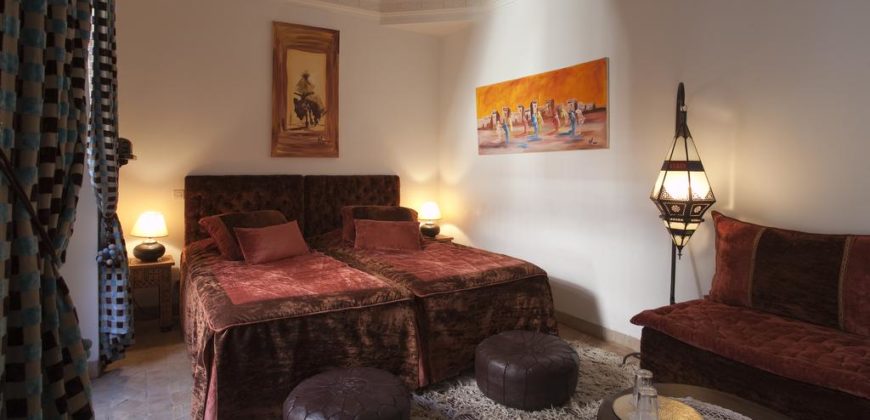 un luxueux Riad  meublé en vente  à la Médina de Marrrakech