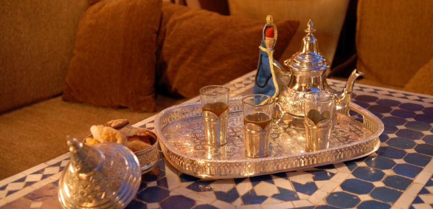 un luxueux Riad  meublé en vente  à la Médina de Marrrakech