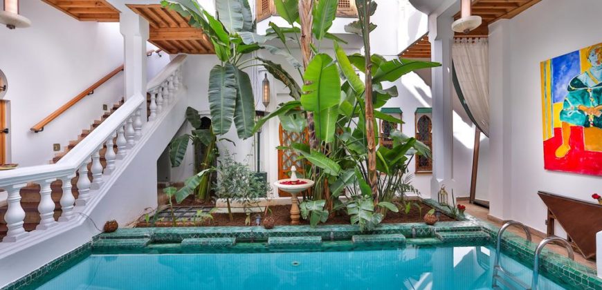 Riad traditionnel à Bab Doukala de Marrakech