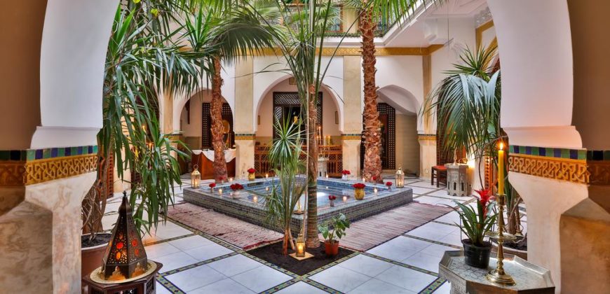 Riad traditionnel à Bab Doukala de Marrakech