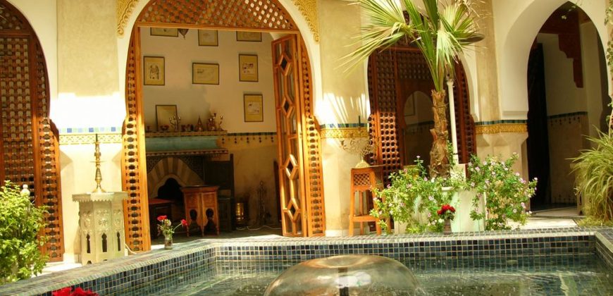 Riad traditionnel à Bab Doukala de Marrakech