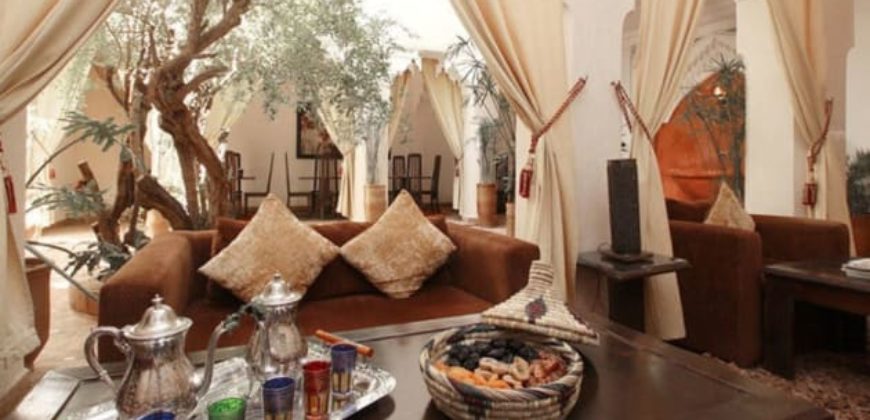 charmant Riad traditionnel situé au cœur de la Médina de Marrakech